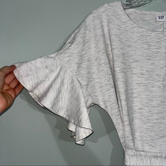 Gap size medium soft white and grey dress - Picture 5 of 12